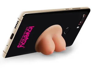 Vtipný stojánek na mobil ve tvaru prsou Lovetoy