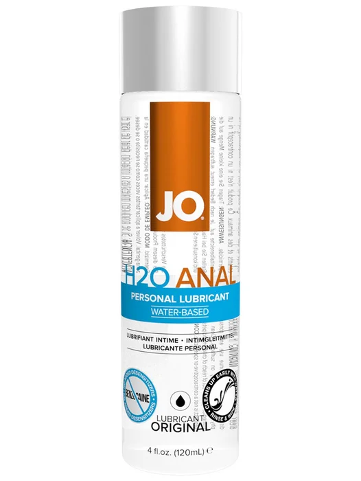 Anální lubrikační gel System JO H2O na vodní bázi