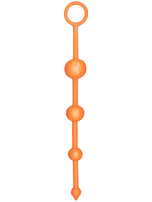 Anální oranžové kuličky ToyJoy