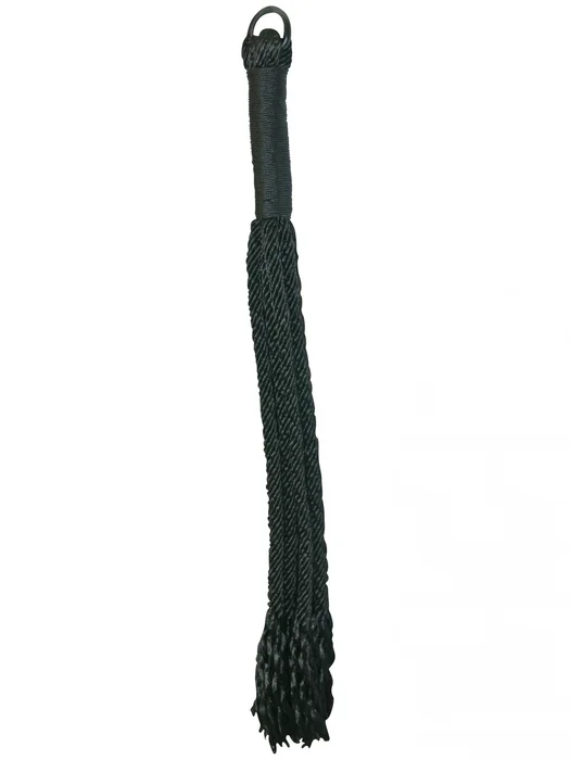 Černé důtky Shadow Rope Flogger 49 cm