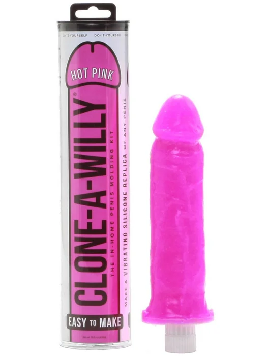 Clone-A-Willy Hot Pink vibrující sada pro odlitek penisu