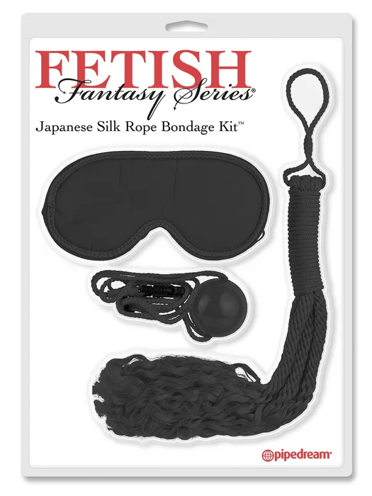 Japanese Silk Rope Kit sada pro BDSM hrátky