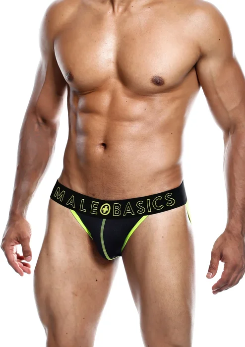 Jocksy pro muže Neon Jock Yellow MaleBasics