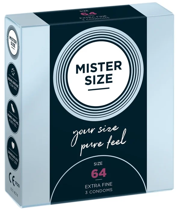 Kondomy MISTER SIZE 64 mm 3 ks