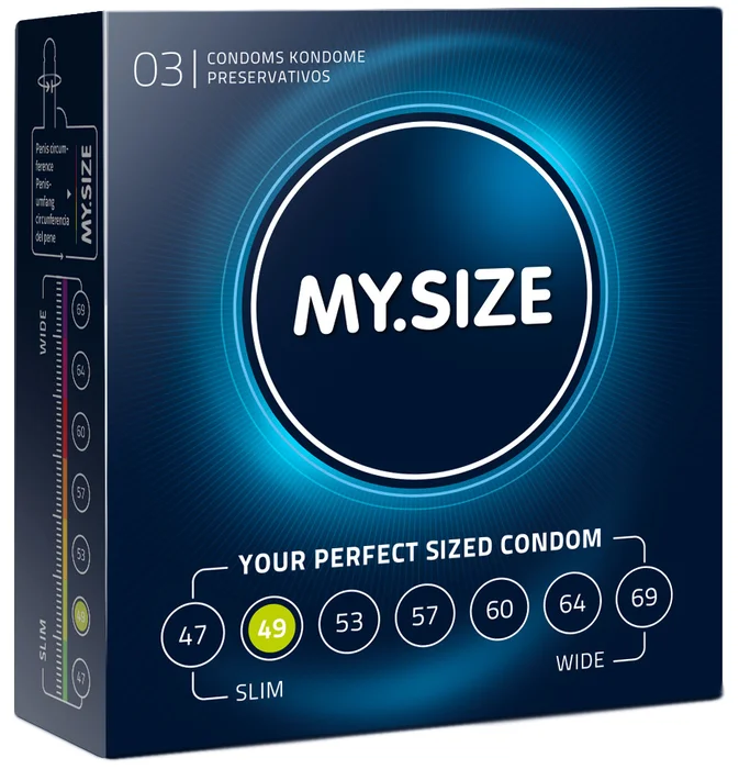 Kondomy MY.SIZE 49 mm 3 ks