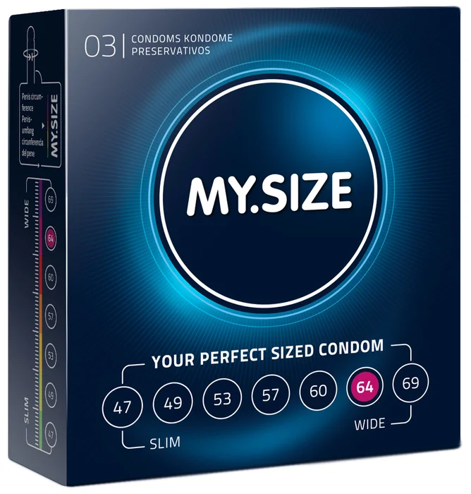 Kondomy MY.SIZE 64 mm 3 ks