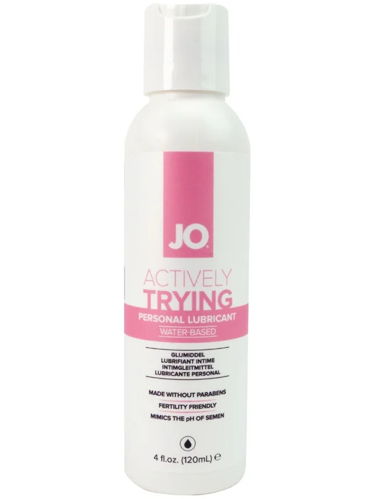 Lubrikační gel na podporu otěhotnění Actively Trying System JO (120 ml)