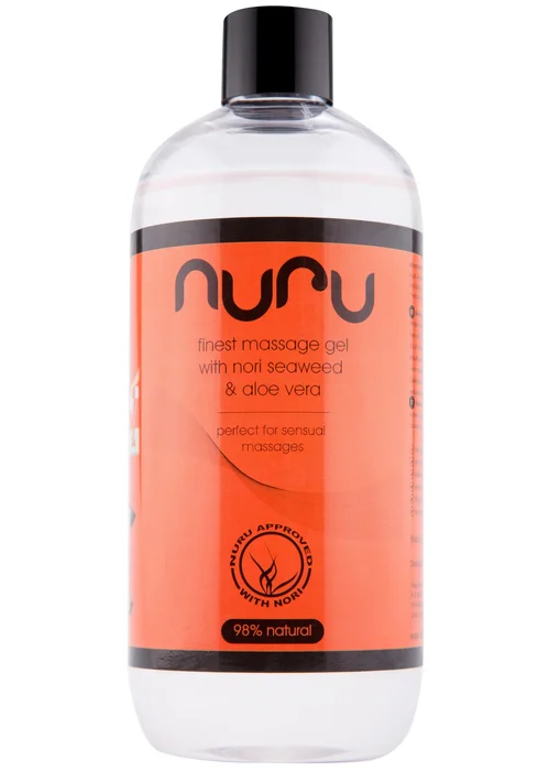 Masážní gel Nori Seaweed & Aloe Vera Nuru (1000 ml)