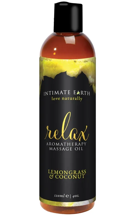 Masážní olej Relax Intimate Earth 120 ml