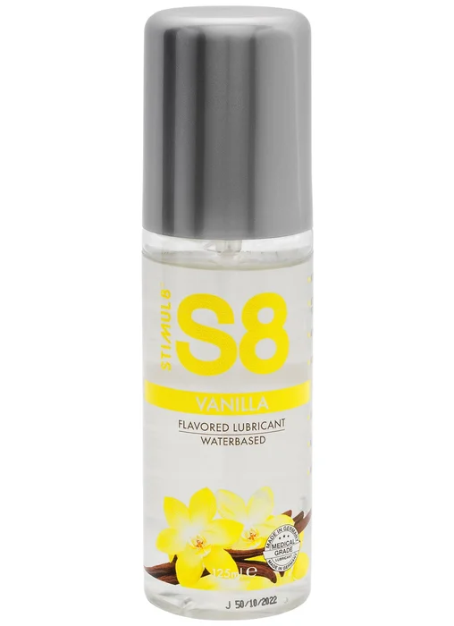 Ochucený lubrikační gel S8 Vanilla STIMUL8 (vanilka, 125 ml)