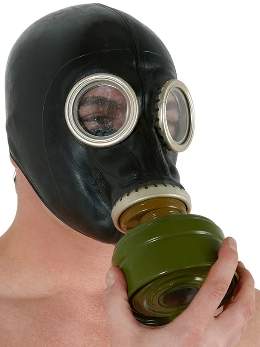 Plynová latexová maska kopie ruské vojenské
