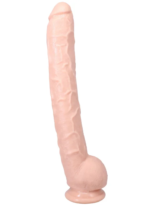 Realistické dildo s varlaty a přísavkou Dick Rambone Doc Johnson