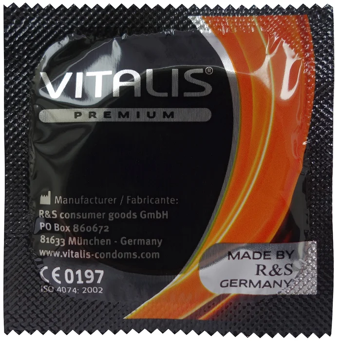 Vanilkový kondom Vitalis 1 ks