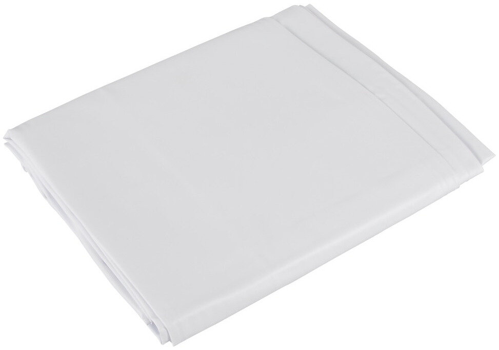 Bílé lakované prostěradlo z vinylu lesklý povrch