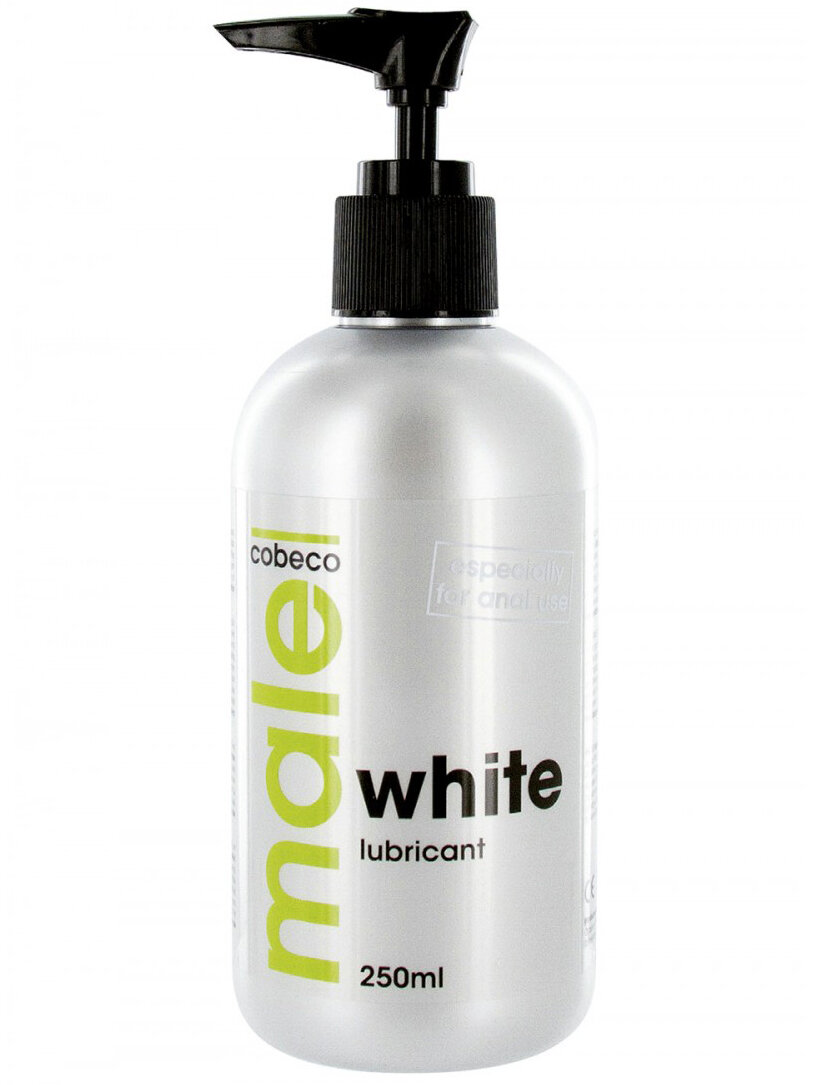 Bílý extra hustý lubrikační gel MALE WHITE