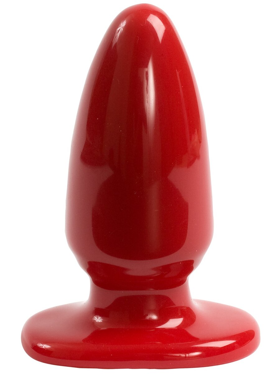 Červený anální kolík Red Boy Large