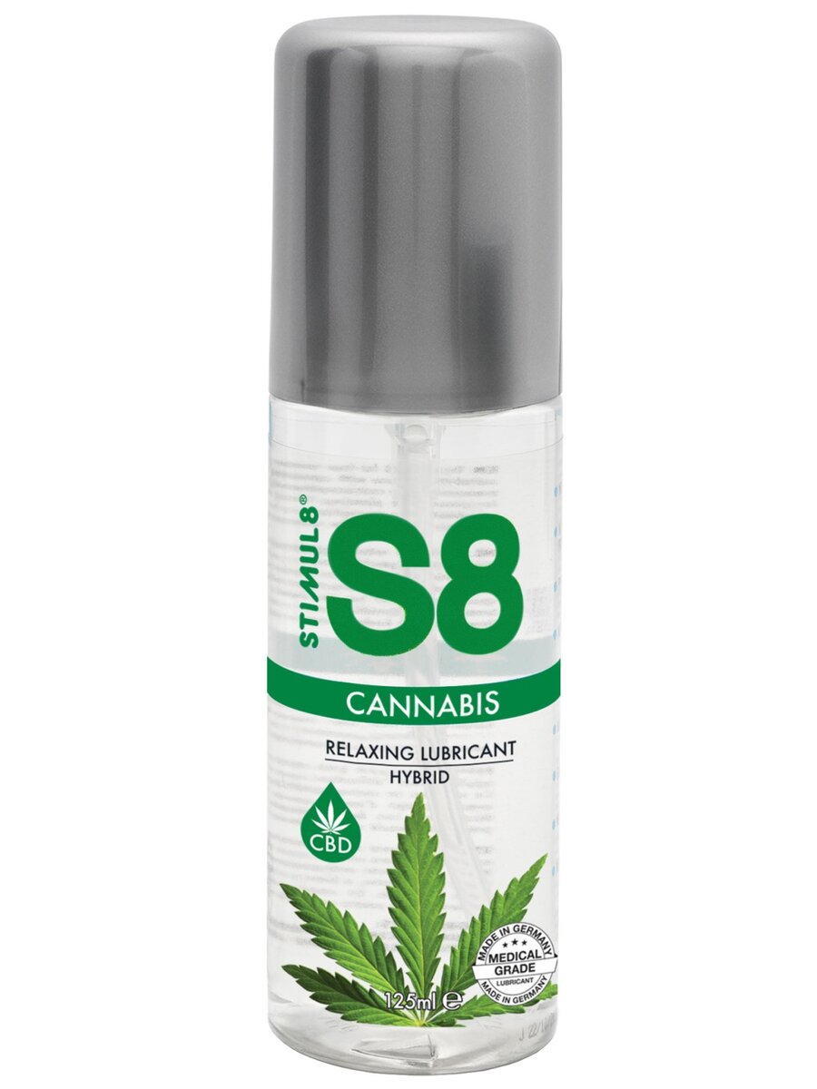 Hybridní lubrikační gel S8 Cannabis s CBD konopím