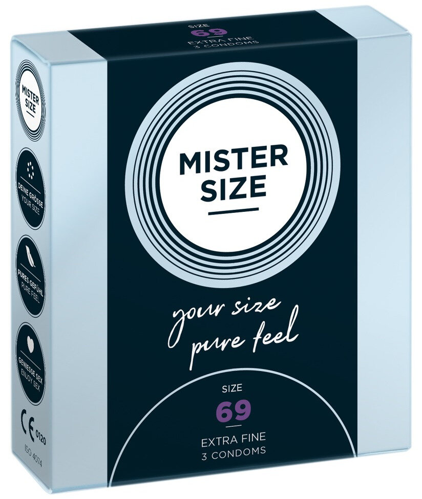 Kondomy MISTER SIZE 69 mm 3 ks