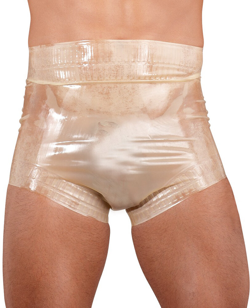 Latexové průhledné plenkové kalhotky unisex