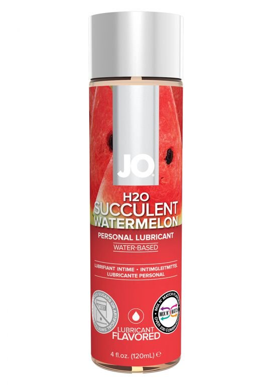 Lubrikační gel System JO H2O s příchutí vodní meloun