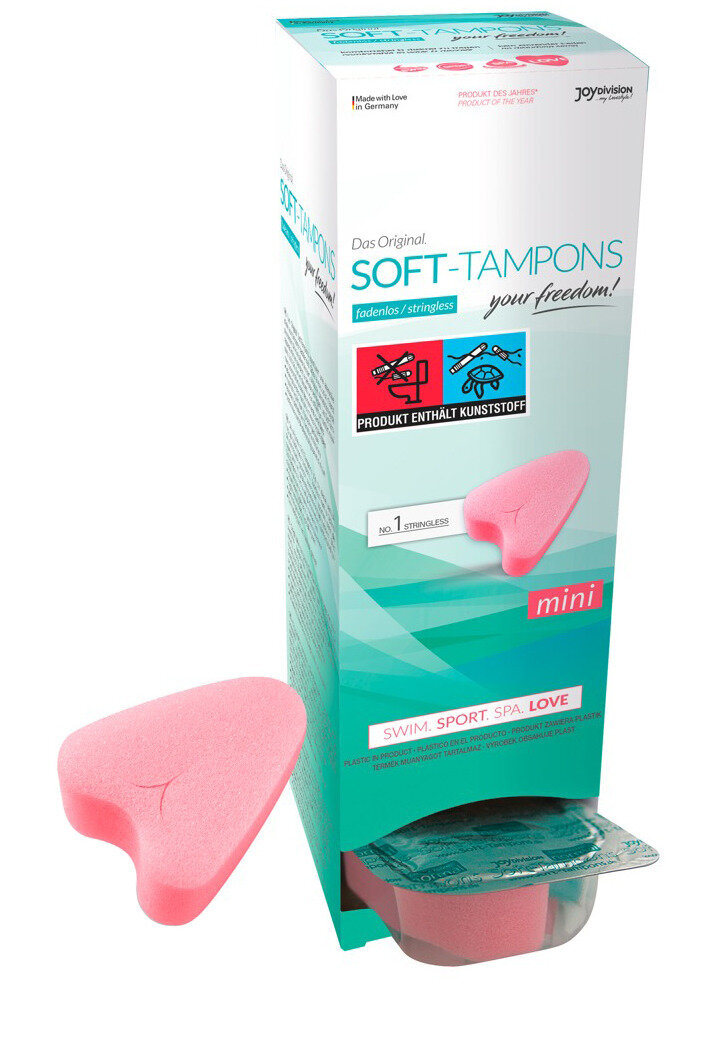 Mini Soft Tampons 10ks malé menstruační tampóny