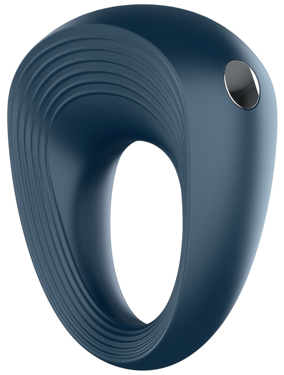 Modrý vibrační erekční kroužek na penis Vibro-Ring 2