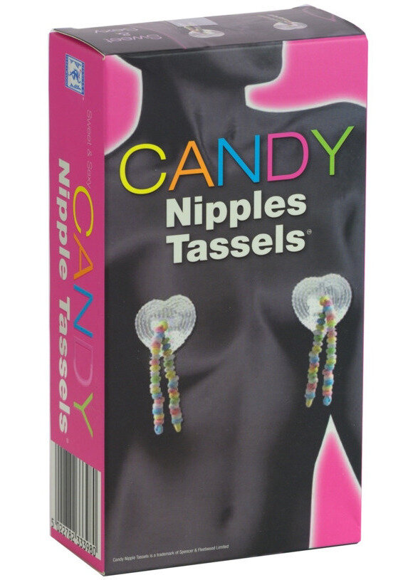 Nálepky na bradavky z bonbónů CANDY Nipples Tassels Spencer & Fleetwood