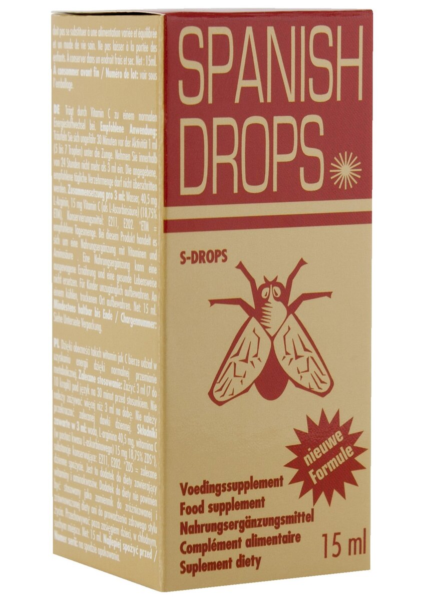 Španělské mušky Spanish Drops Cobeco Pharma (15 ml)