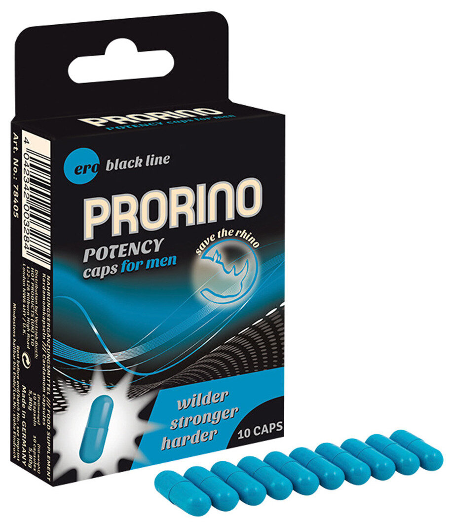 Tablety pro zlepšení potence pro muže Prorino 10 ks