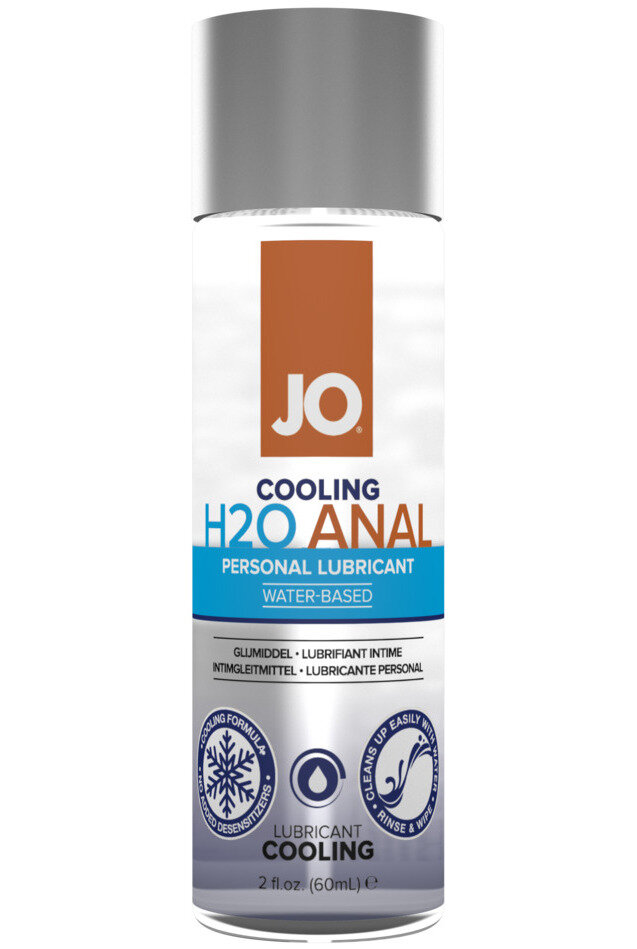 Vodní chladivý anální lubrikant Cooling H2O Anal - System JO 120 ml